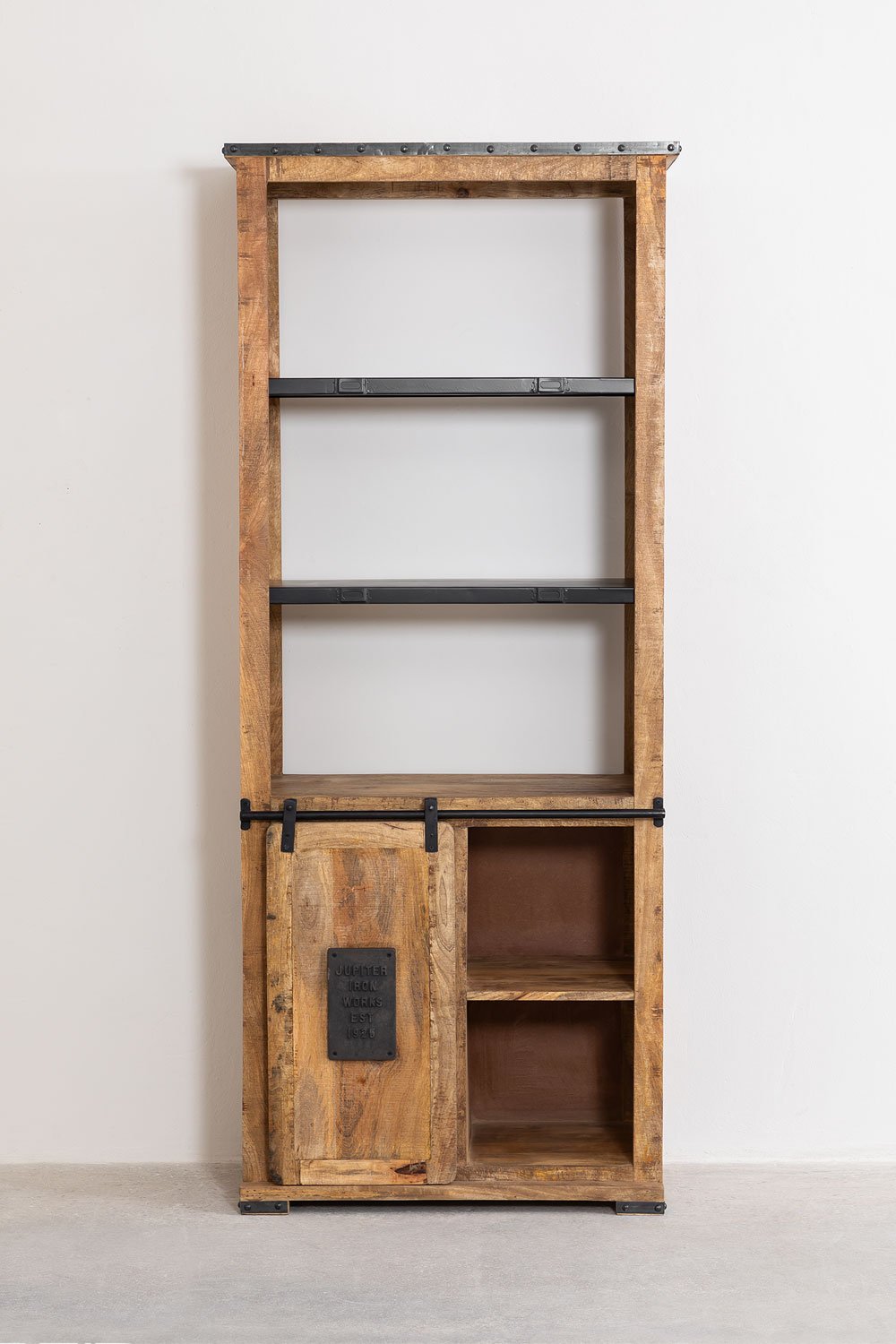 Uain Mangoholzschrank mit vier Schubladen, Galeriebild 3