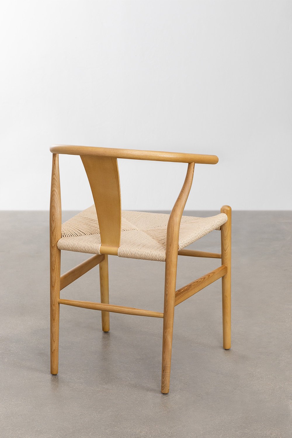 Ulmenholz Esszimmerstuhl Uish Edition, Galeriebild 5