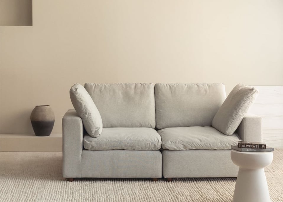 Airton 2-teiliges modulares Sofa