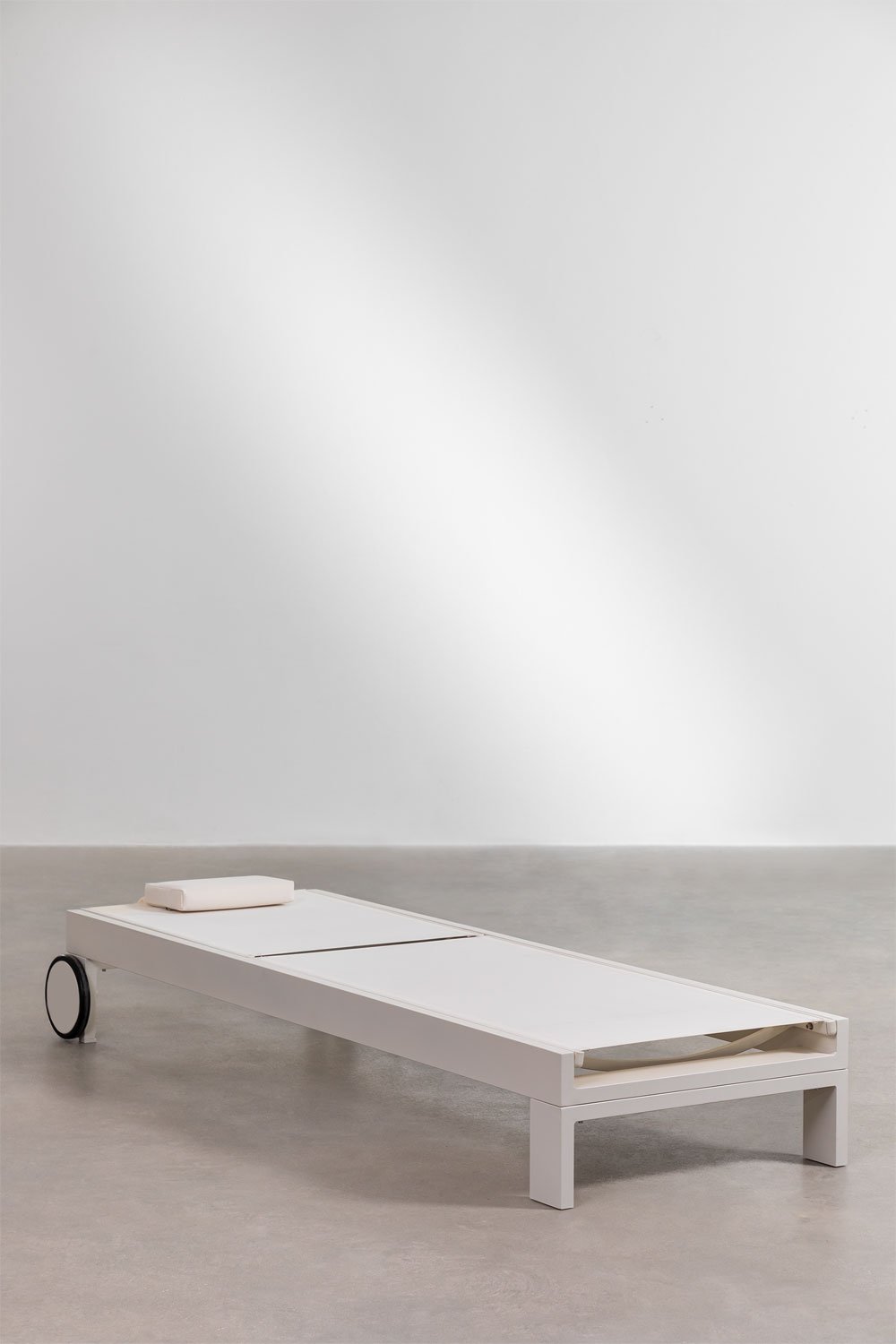 Verstellbare Aluminium-Liege mit Kissen Akelia, Galeriebild 3