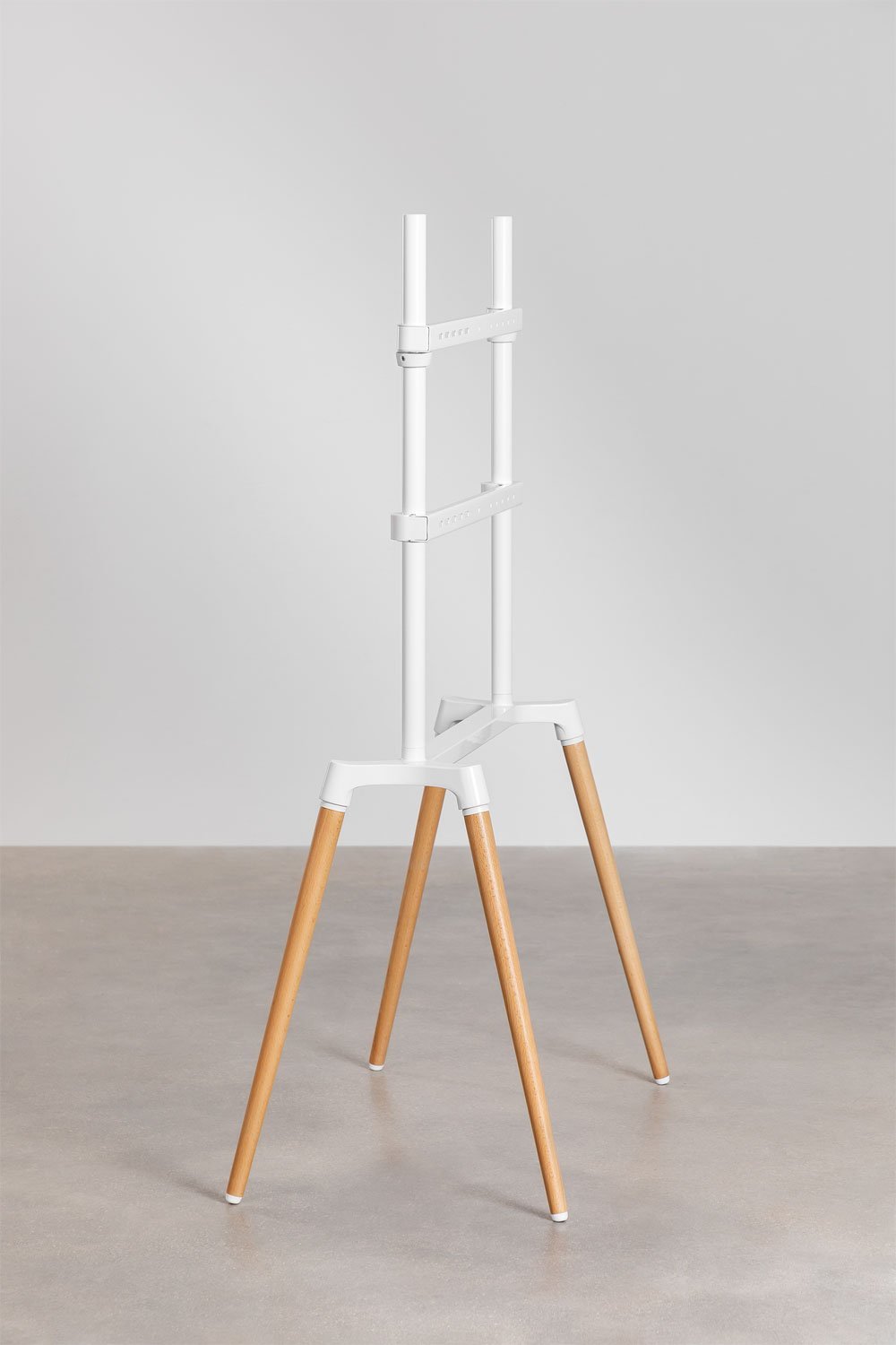 Standfuß für TV aus Stahl und Holz Rouben, Galeriebild 4