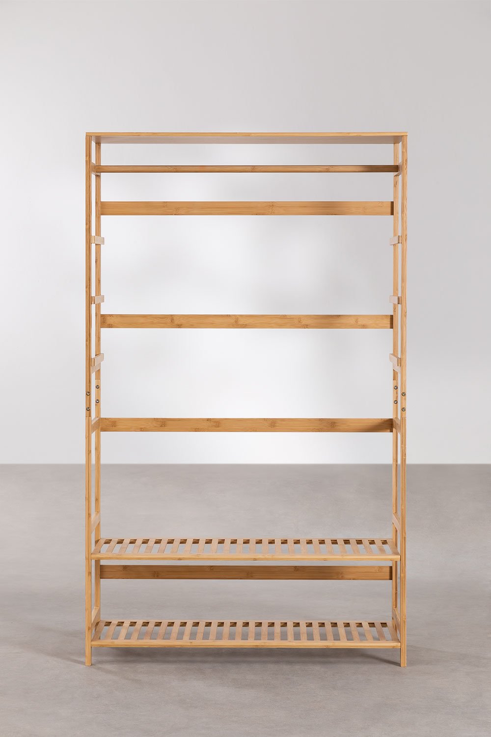 Offener Kleiderschrank aus Krauford aus Bambusholz, Galeriebild 5