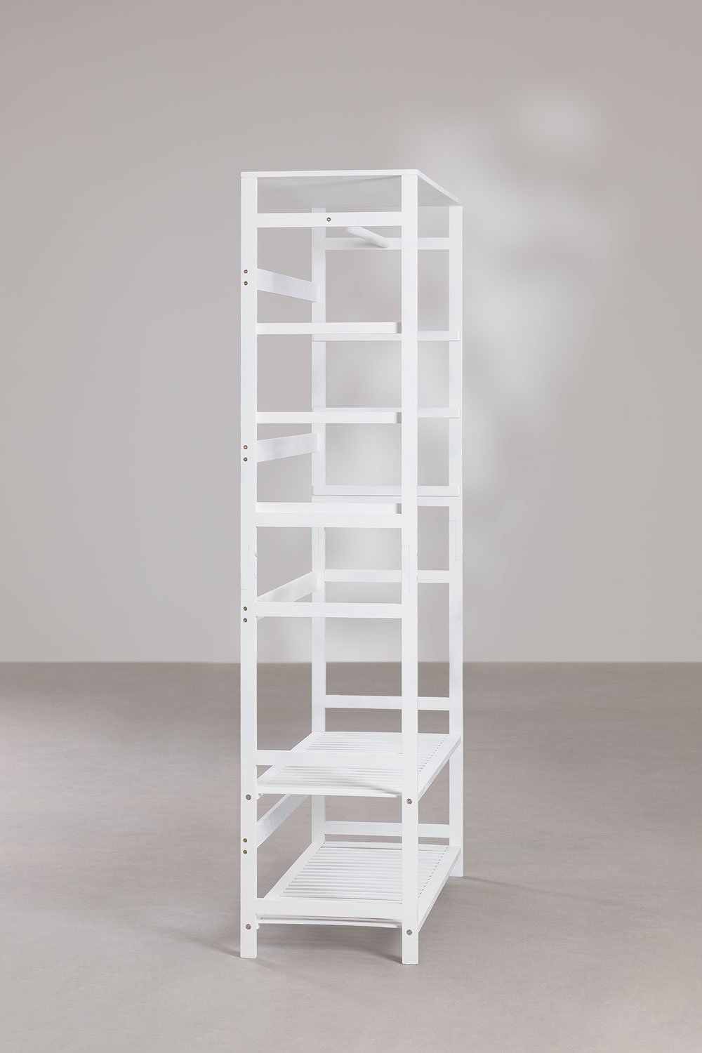 Offener Kleiderschrank aus Krauford aus Bambusholz, Galeriebild 3