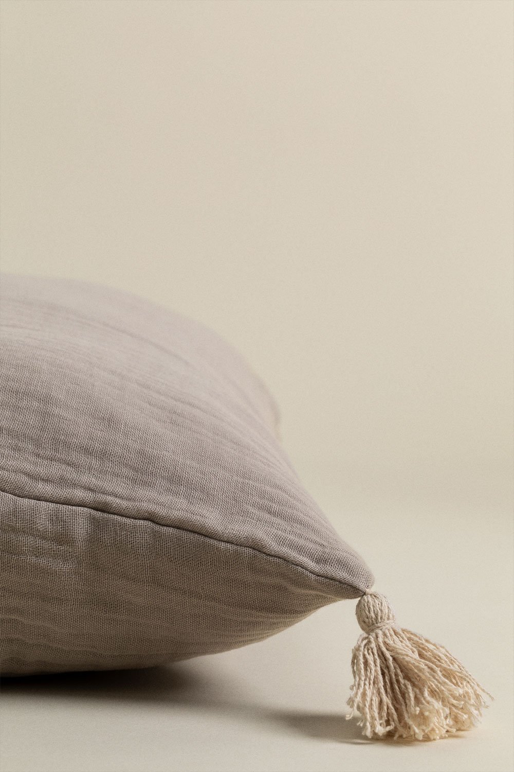 Quadratisches Baumwollkissen (60x60 cm) Sozume, Galeriebild 4