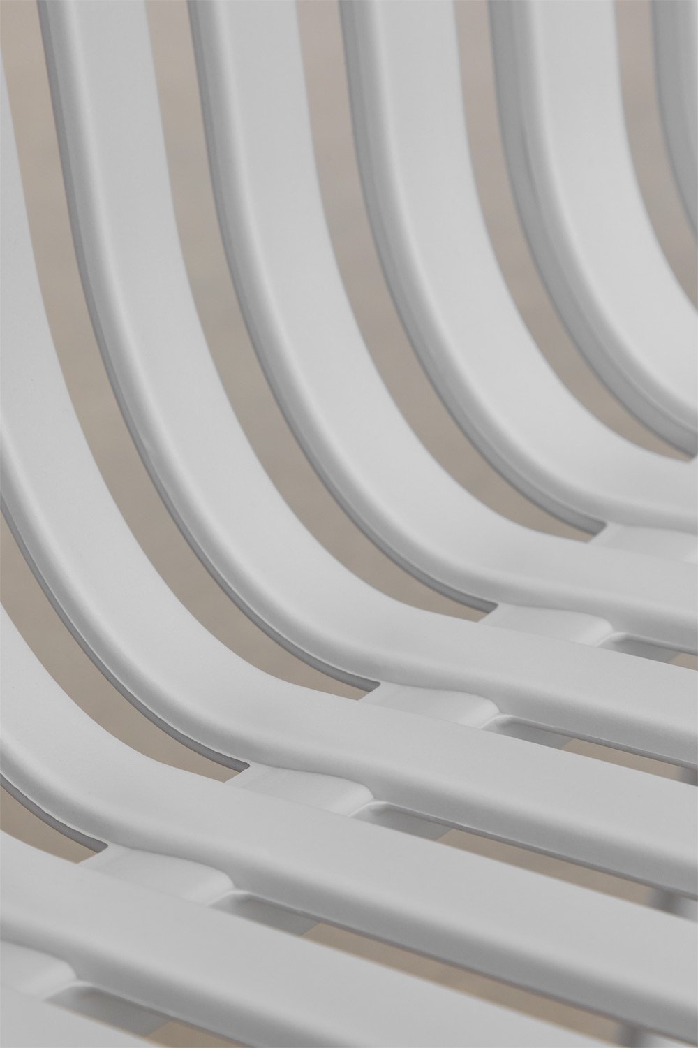 Stapelbarer Esszimmerstuhl Wendell aus Polypropylen, Galeriebild 7