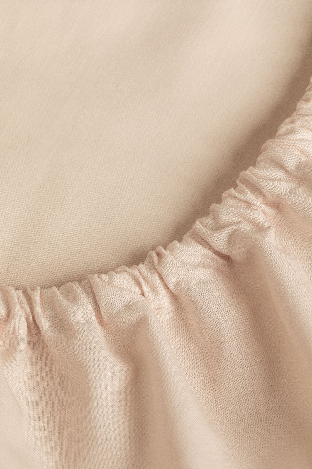 Spannbetttuch aus 180-Fäden-Perkal-Baumwolle für 90 cm Bett Agassi, Galeriebild 3