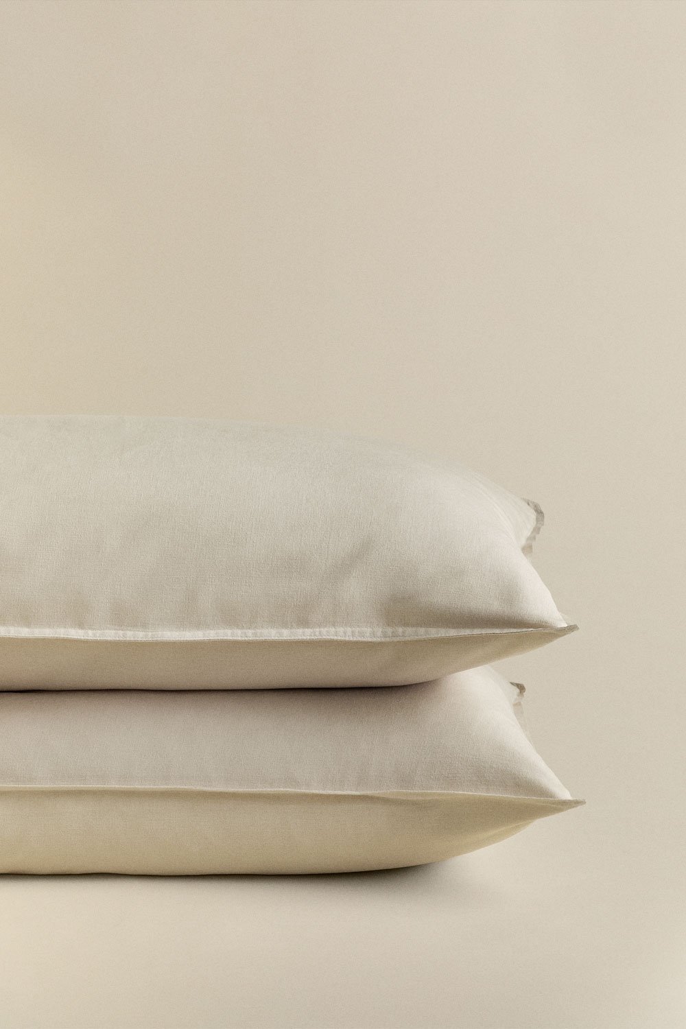 Set aus 2 Kissenbezügen aus 160g/m² Sorana-Leinen, Galeriebild 3