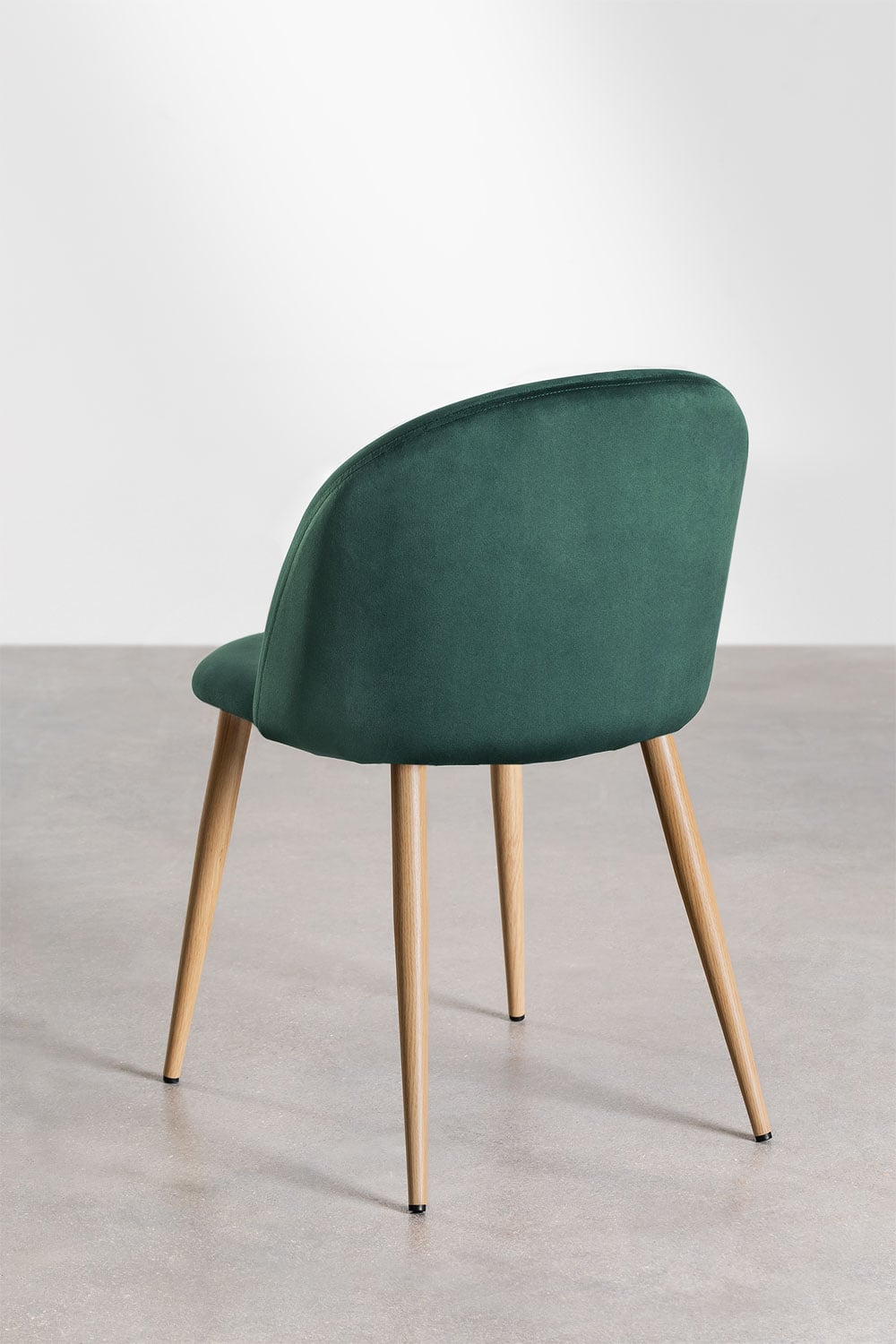 Pack mit 2 Esszimmerstühlen aus Samt Kana, Galeriebild 4