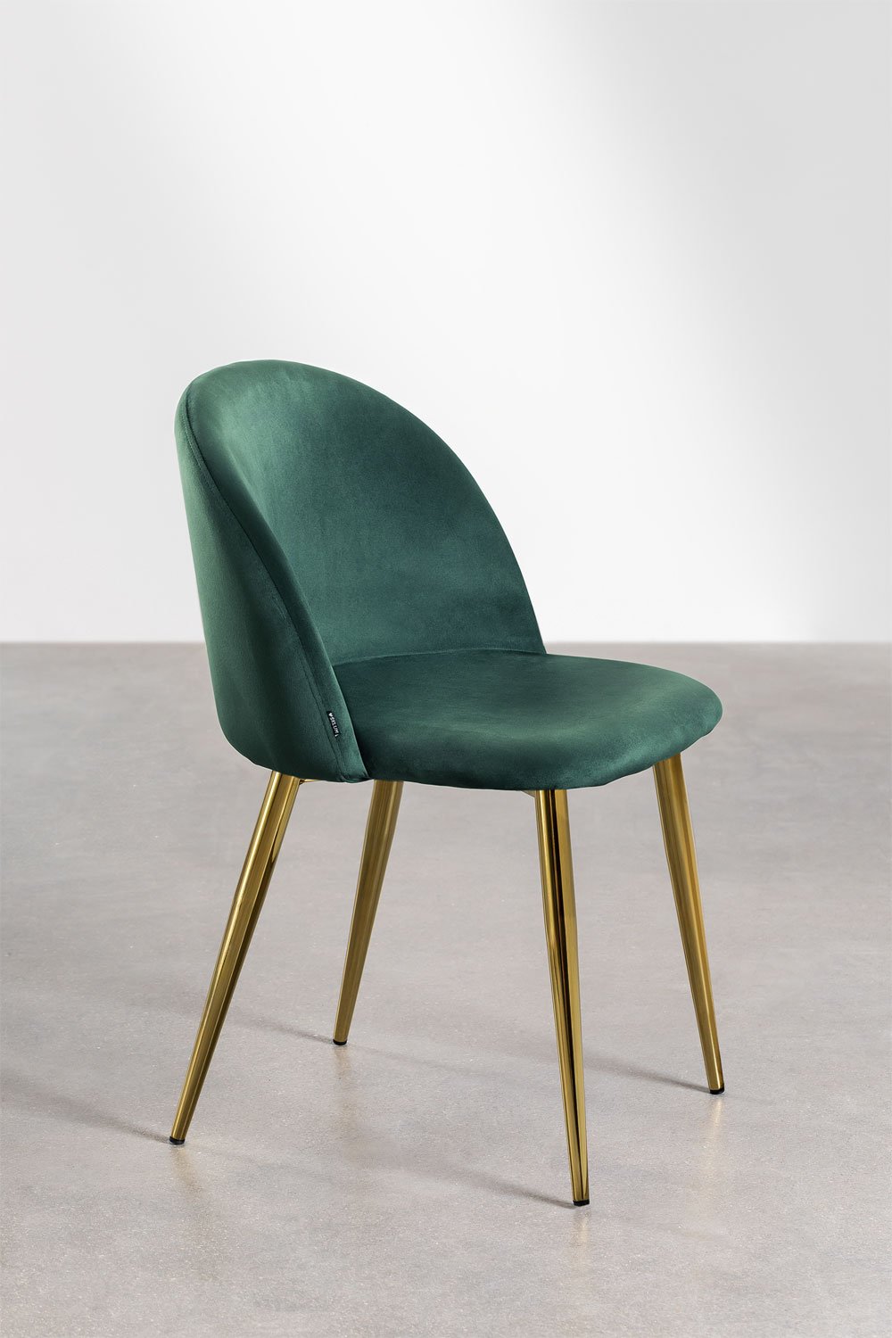 4er Set Esszimmerstühle aus Samt Kana , Galeriebild 2
