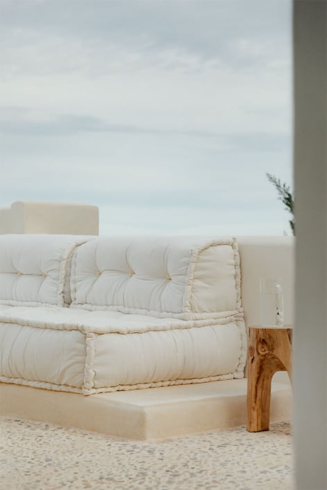 Rückenlehne für modulares Sofa aus Baumwolle Yebel