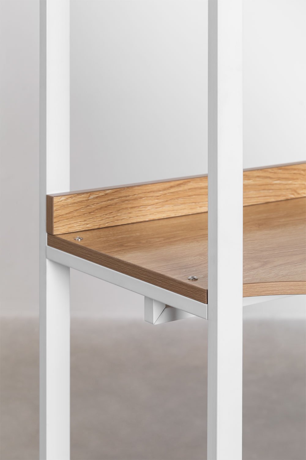 Offenes modulares Eckschrank-Set aus 3 Teilen mit Schubladen aus Stahl und MDF Ariaster, Galeriebild 6