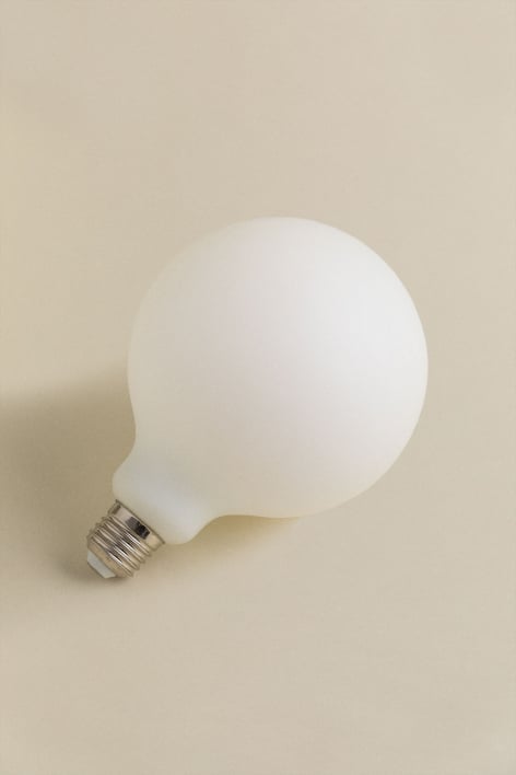 LED-Glühlampe E27 G125 10W Opal