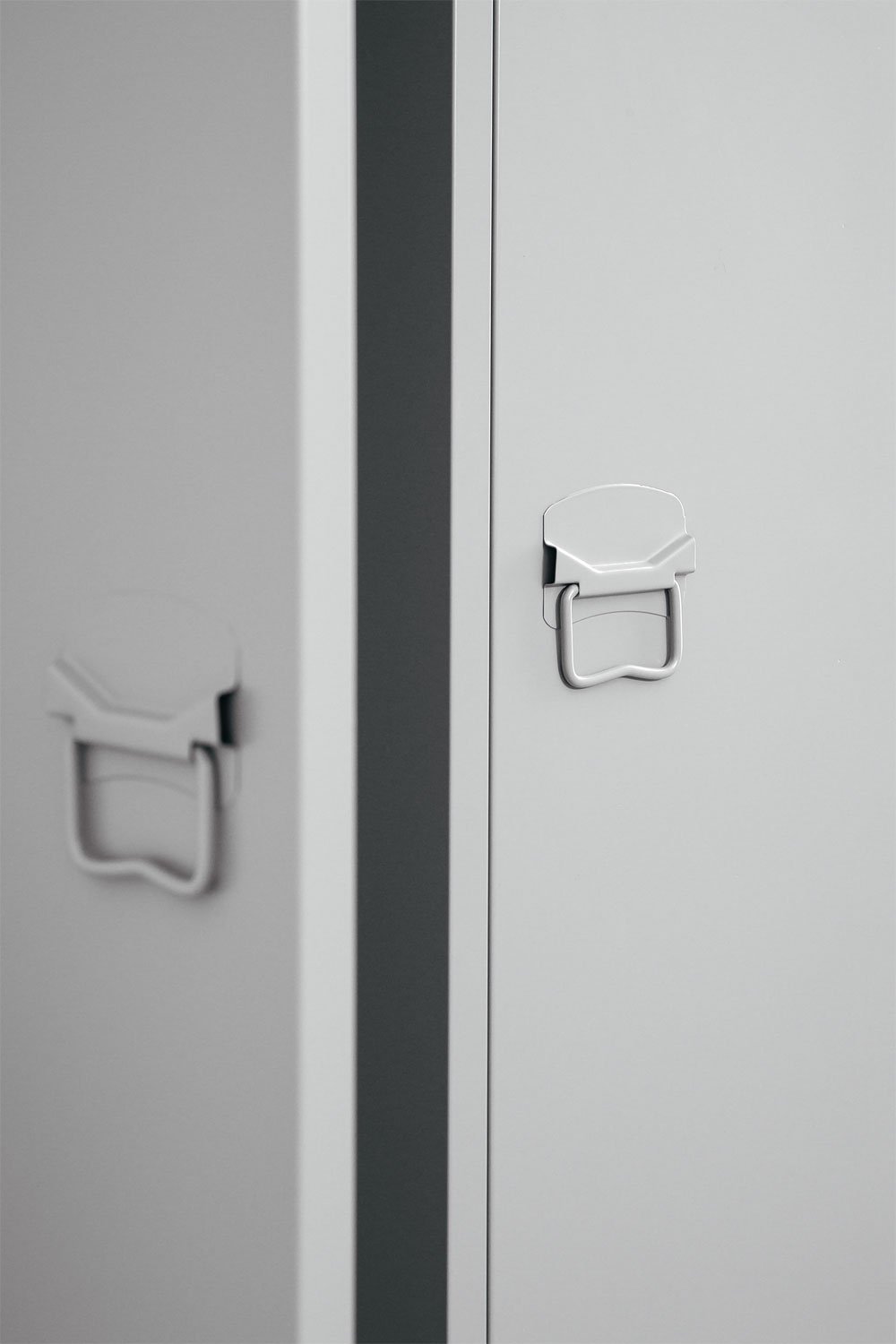 Zweitüriger Schließfachschrank aus Pohpli-Stahl   , Galeriebild 4