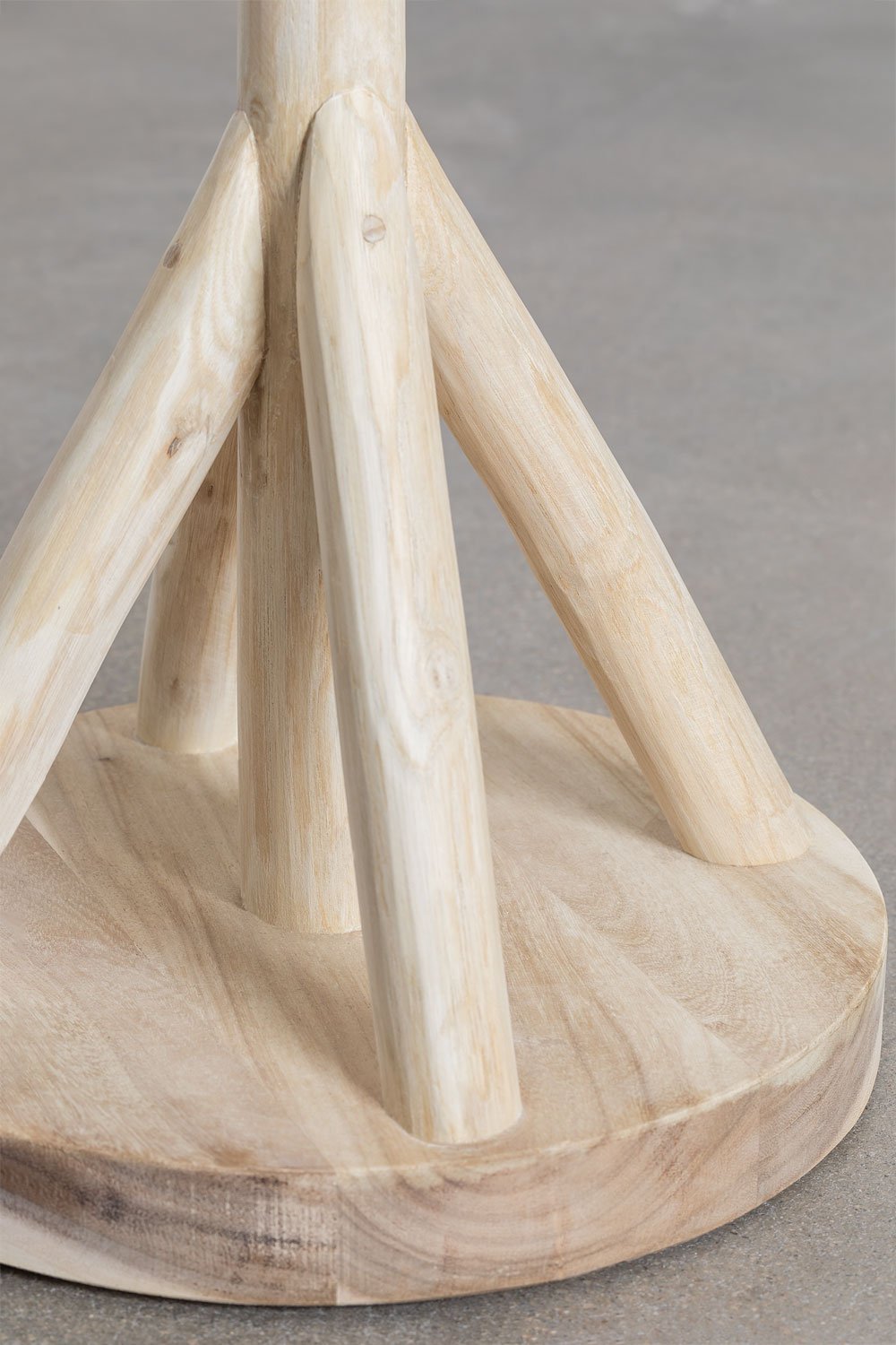 Aimar Stehgarderobe aus Teakholz, Galeriebild 3