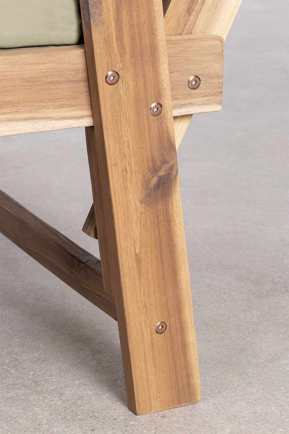 3-Sitzer-Gartensofa verstellbar aus Akazienholz Guille, Galeriebild 10