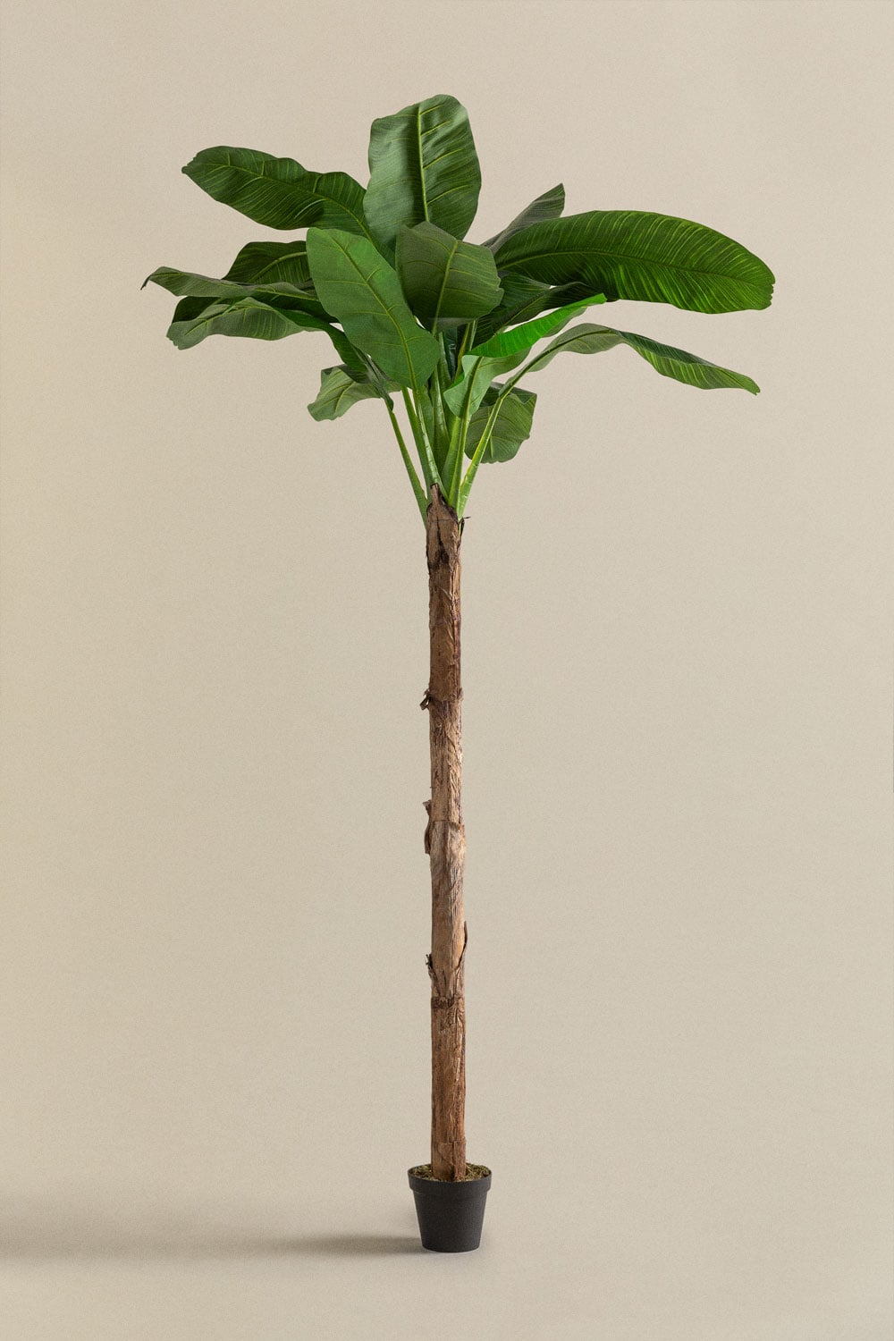 Bananenpflanze Rot Knstlicher Bananenbaum 115 Cm  Grn, 18 Bltter, Ohne  Topf  Wohnzimmer Deko