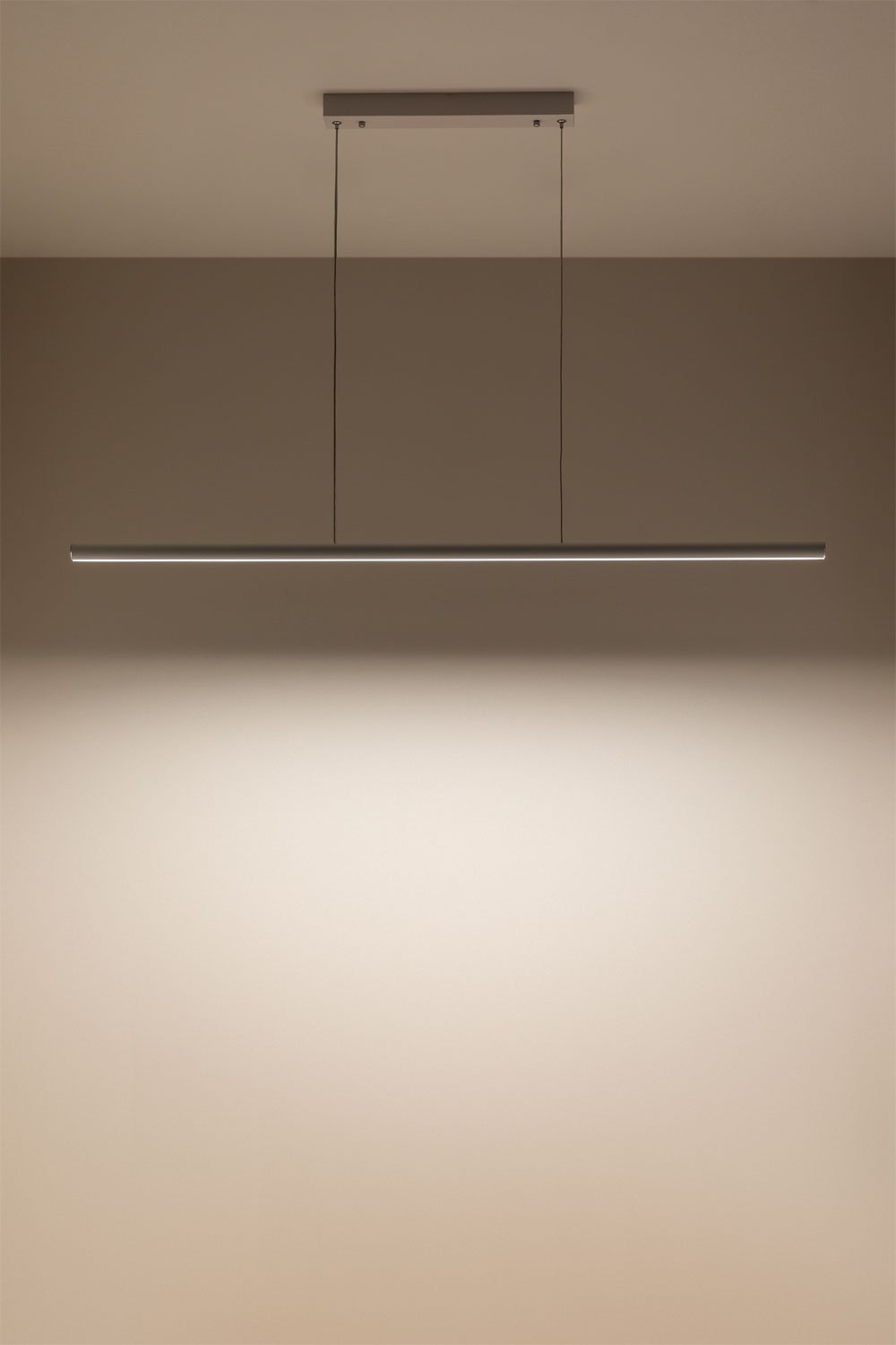 Lineare LED-Deckenleuchte aus Aluminium (120 cm) Wilen         , Galeriebild 2