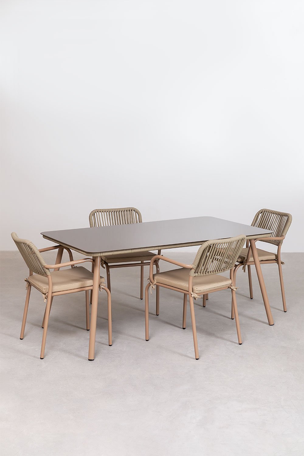 Garten-Set Tisch und 4 Stühle Arhiza, Galeriebild 1