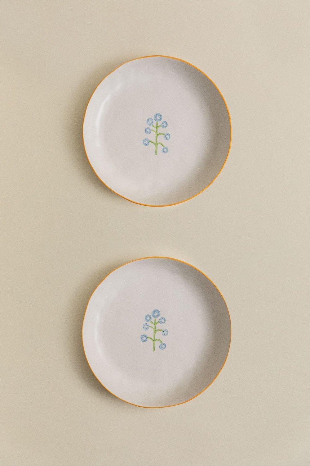 Packung mit 2 tiefen Marneda-Tellern aus Steingut, Galeriebild 1