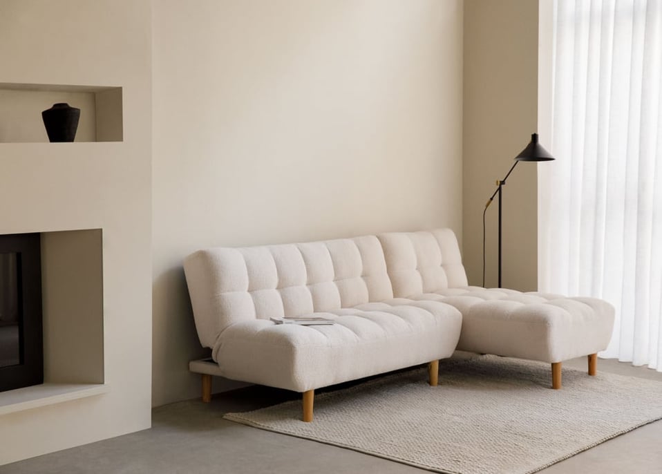 Madison 3-Sitzer-Chaiselongue-Schlafsofa