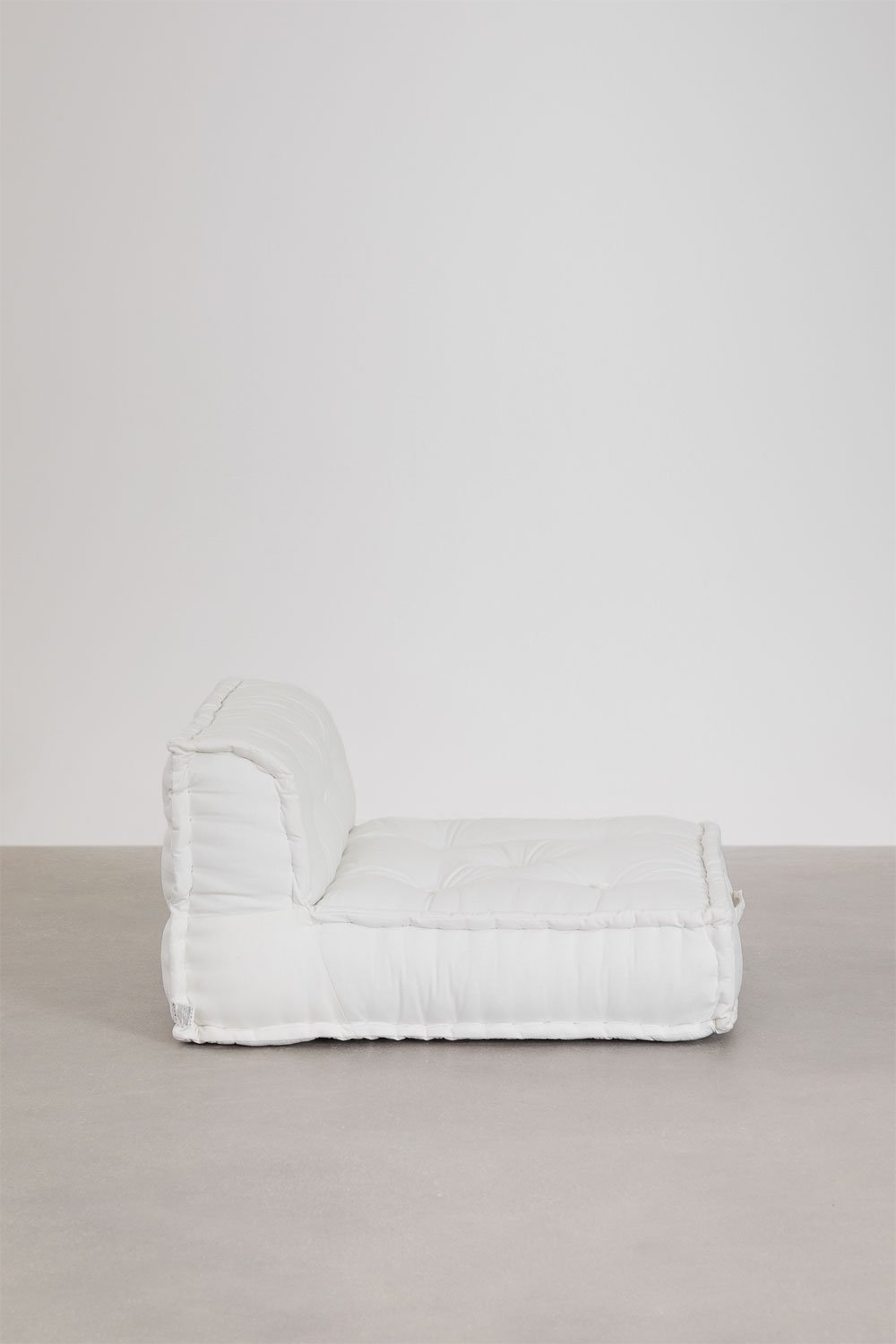 Modulares Sofa-Mittelstück aus Dhel-Baumwolle, Galeriebild 3