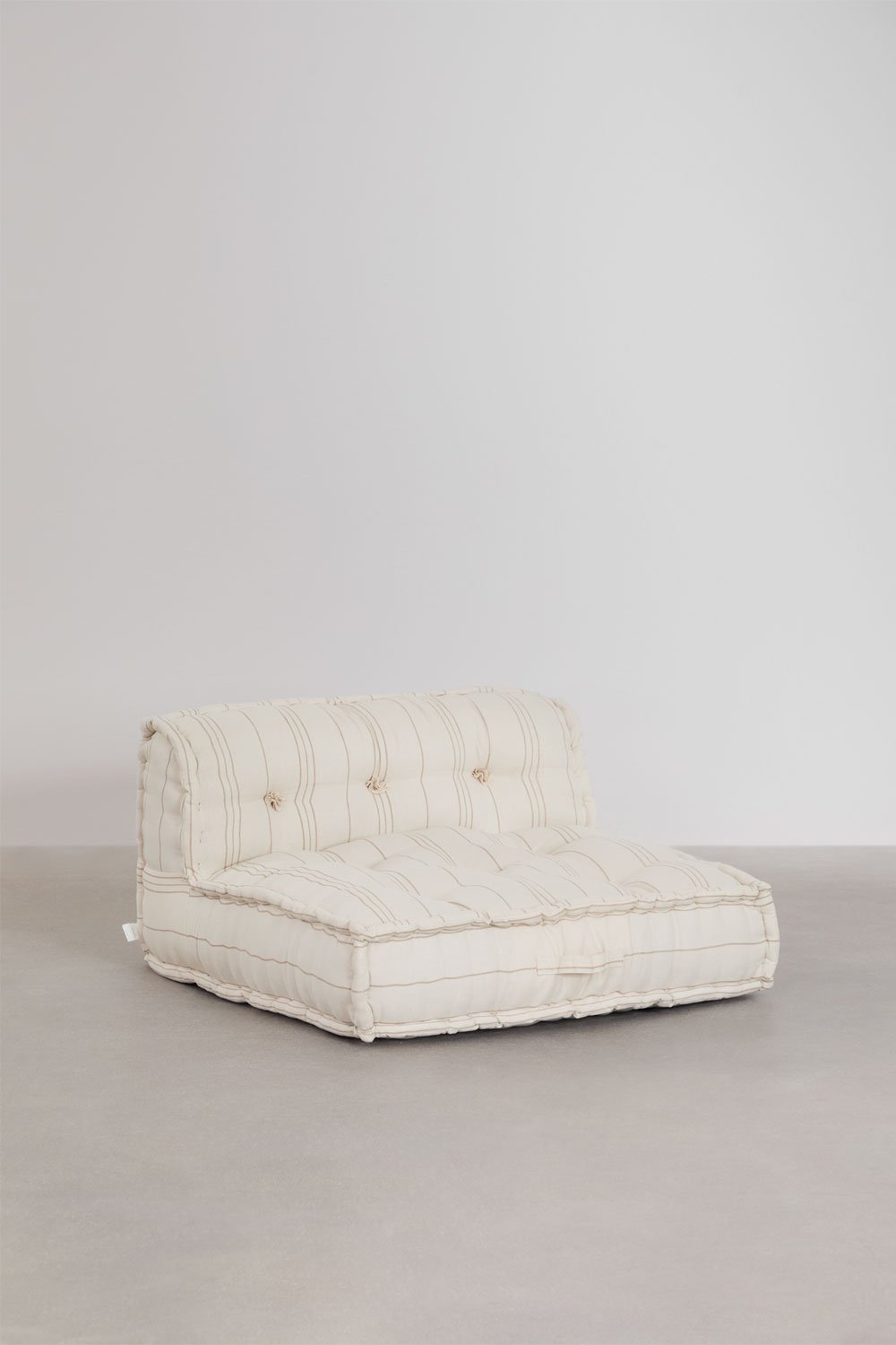 Modulares Sofa-Mittelstück aus Dhel-Baumwolle, Galeriebild 4