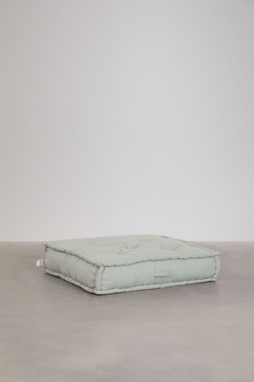 Bodenkissen für modulares Sofa aus Baumwolle Dhel, Galeriebild 3