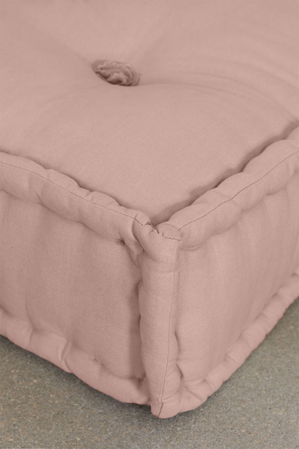 Bodenkissen für modulares Sofa aus Baumwolle Dhel, Galeriebild 4