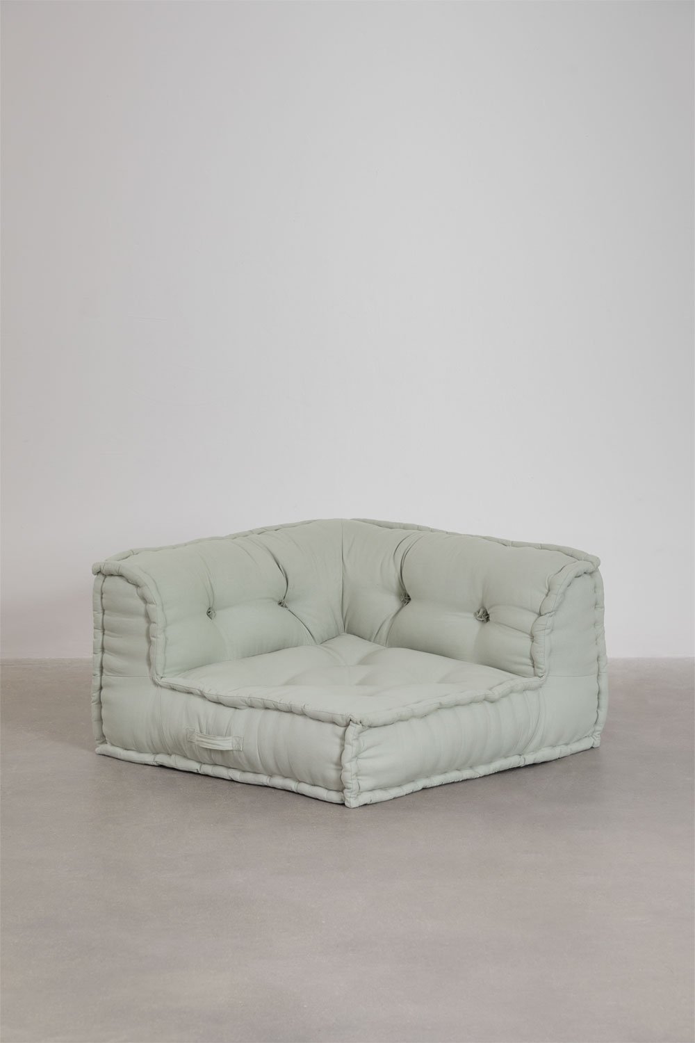 Modulares Ecksofa aus Baumwolle Dhel, Galeriebild 3