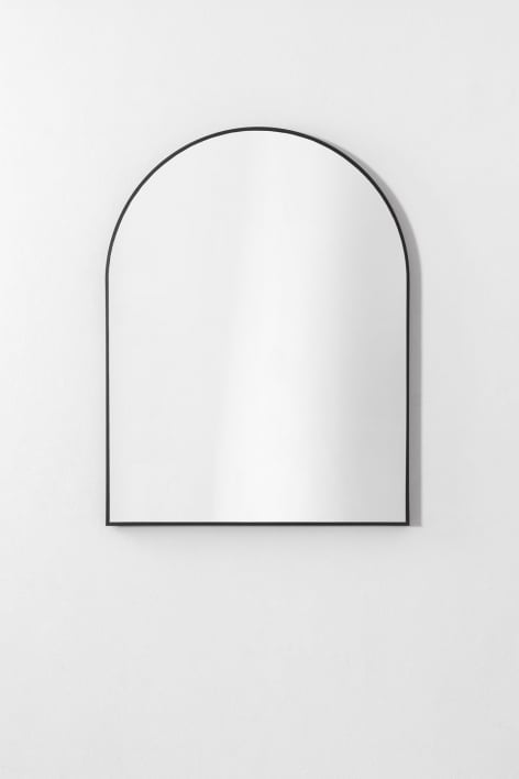 Badezimmer-Wandspiegel aus Aluminium (65 x 85 cm) Bolenge