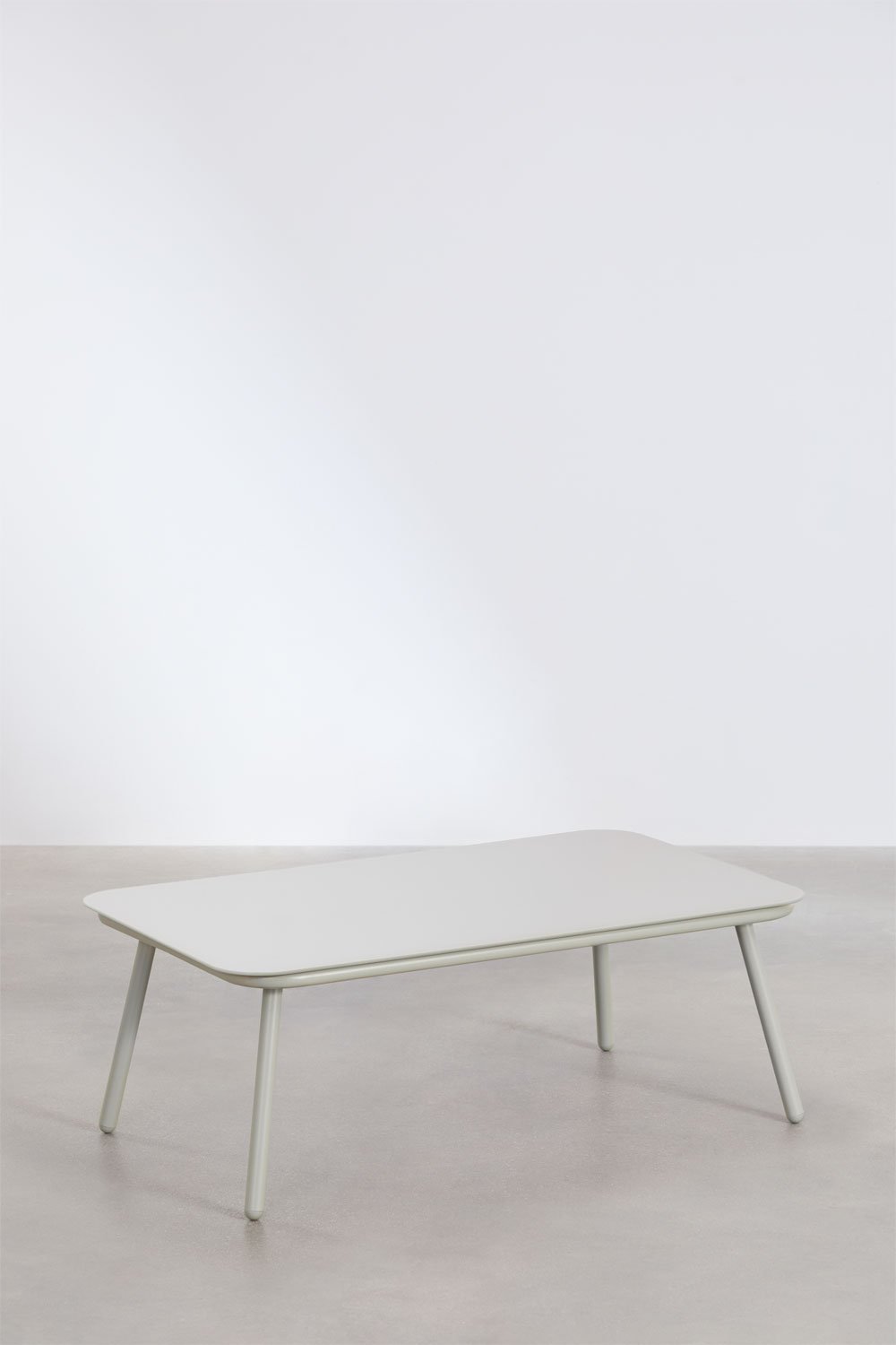 Gartenset mit 2-Sitzer-Sofa, 2 Sesseln und Couchtischen aus Aluminium und geflochtenem Seil Arhiza     , Galeriebild 6