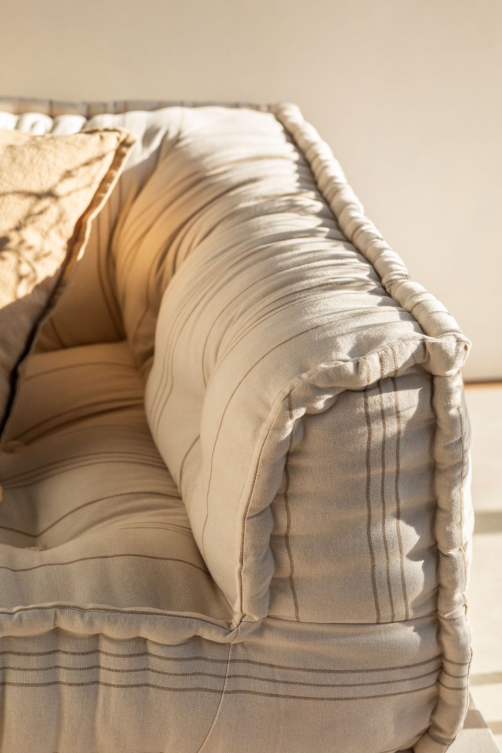 Eckelement für modulares Sofa aus Baumwolle Dhel, Galeriebild 2