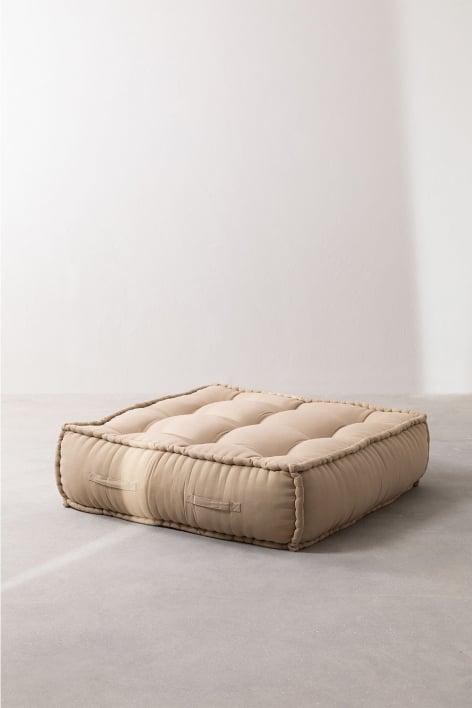 Bodenkissen für modulares Sofa aus Baumwolle Yebel