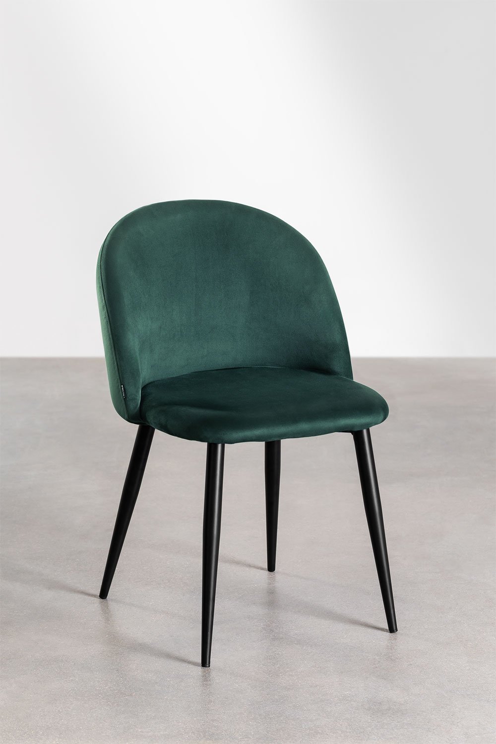 4er Set Esszimmerstühle aus Samt Kana , Galeriebild 2