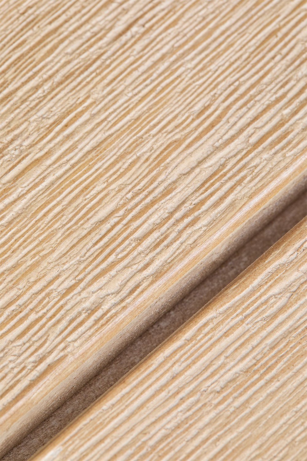 Runder Esstisch aus Aluminium und Akazienholz (Ø100 cm) Basper, Galeriebild 5