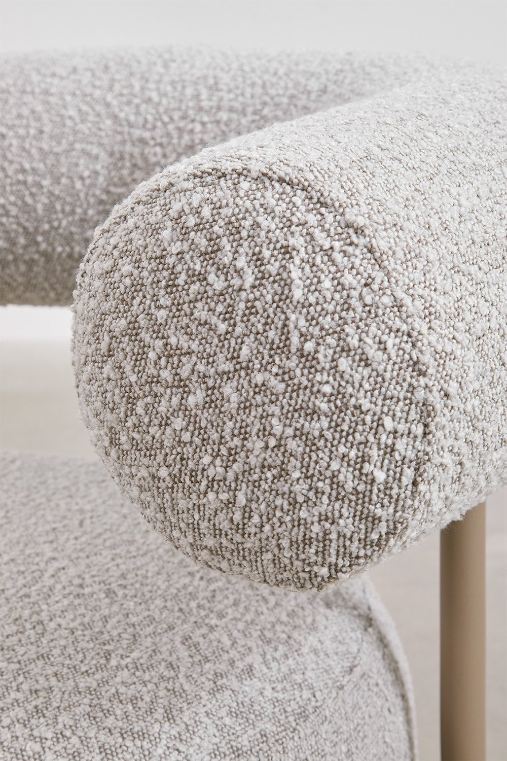 Pack mit 2 Sesseln aus Bouclé-Stoff Arieta, Galeriebild 8