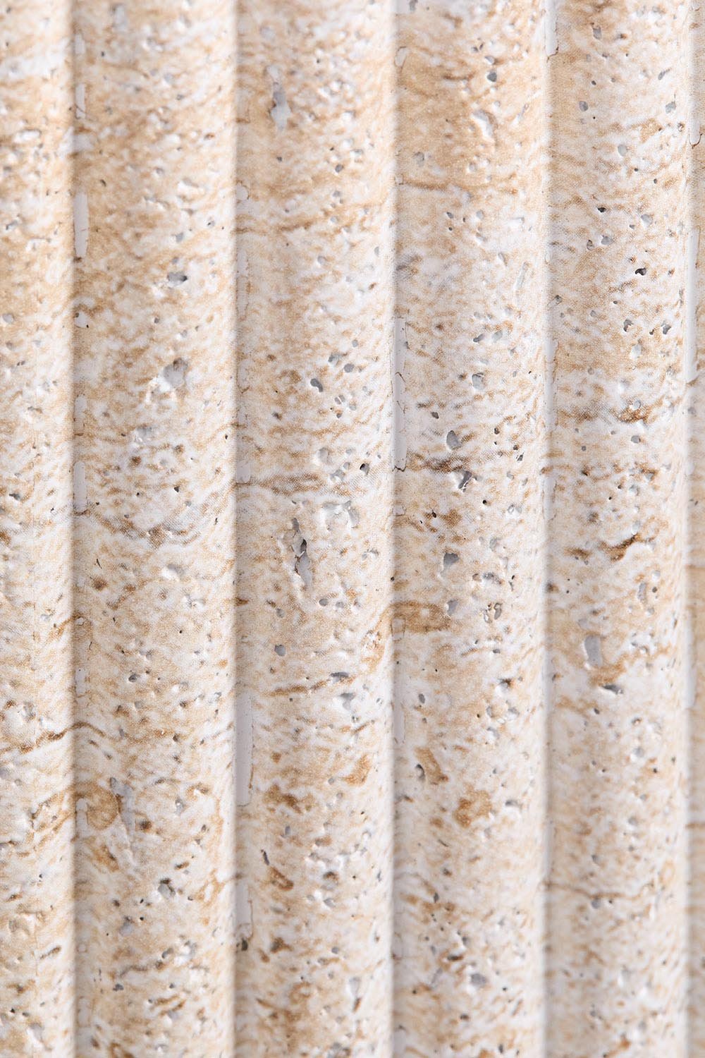 Runder Beistelltisch Ø40 cm im Zement-Look Travertin Velia, Galeriebild 5