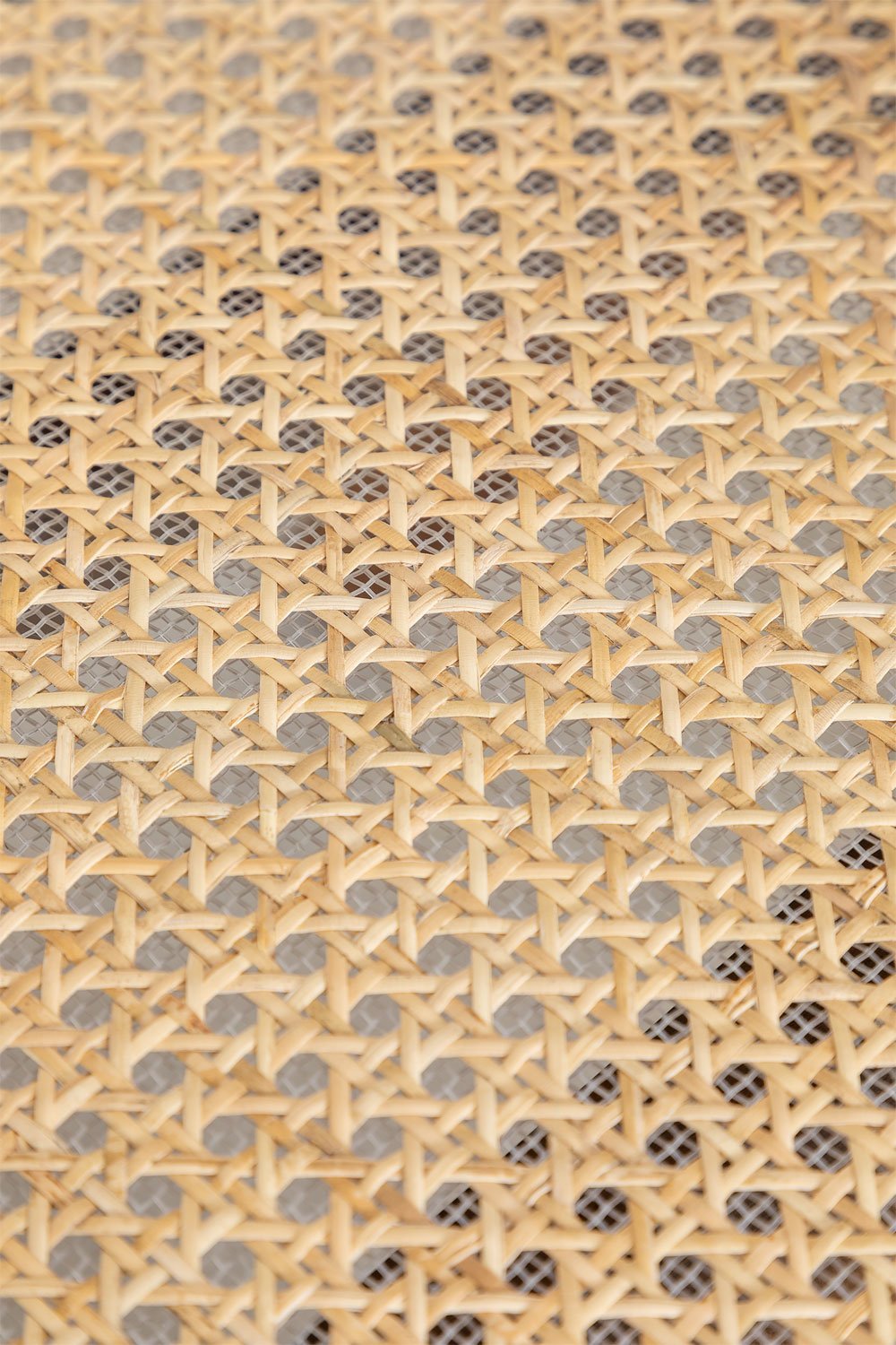 Packung mit 2 Esszimmerstühlen mit Armlehnen aus Eschenholz und Rattan Lali, Galeriebild 9