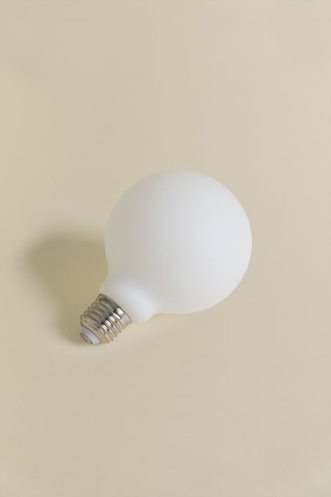 LED-Glühlampe E27 G95 10W Opal