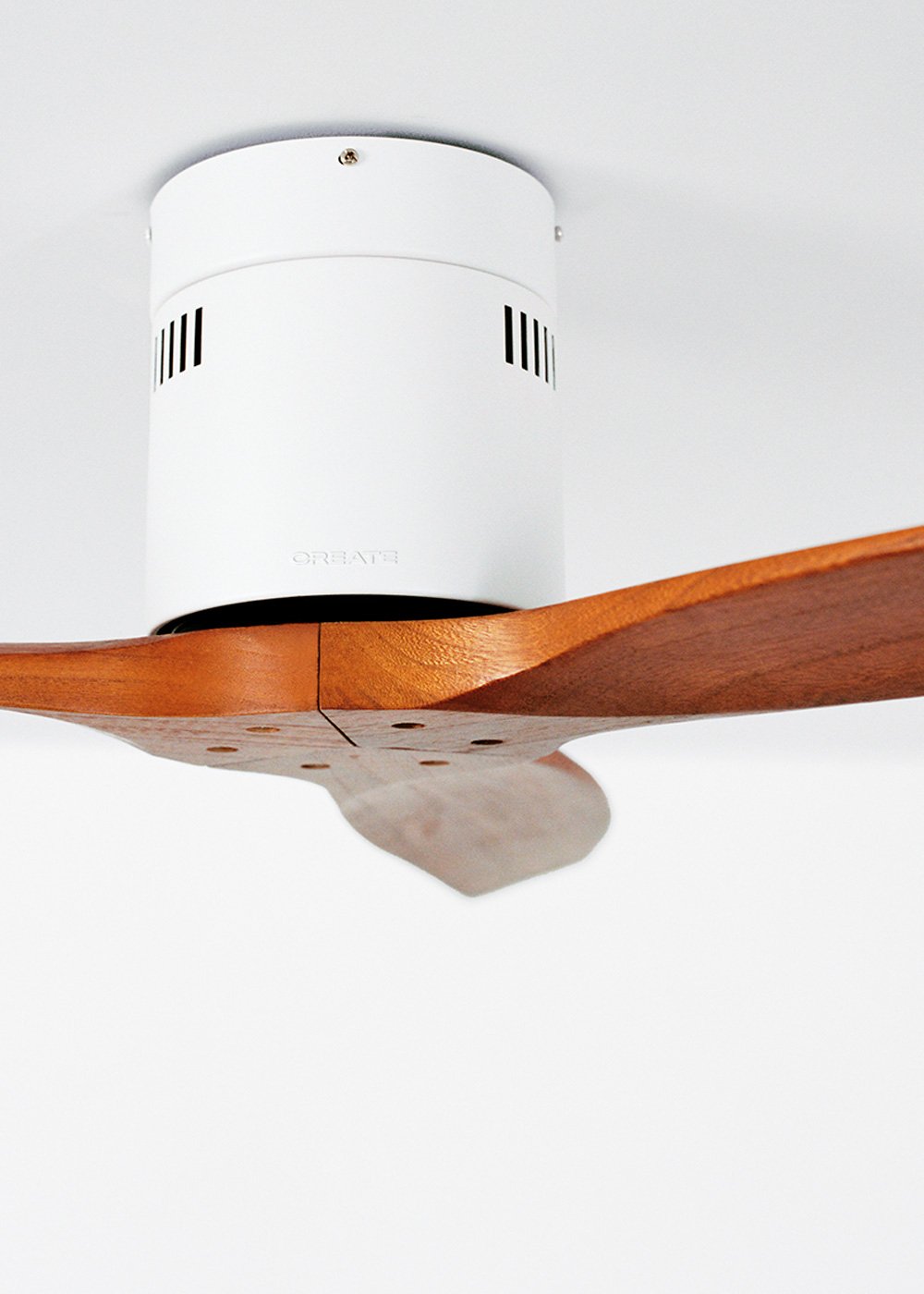 CREATE - WIND CALM - Leiser Deckenventilator 40W Ø132 cm 100% Holz, Galeriebild 6