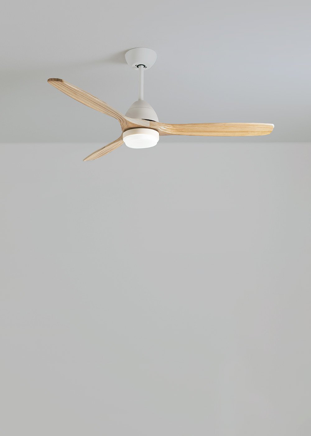 CREATE - WIND CUP - Leiser Deckenventilator 40W Ø132 cm 100% Holz, Galeriebild 2
