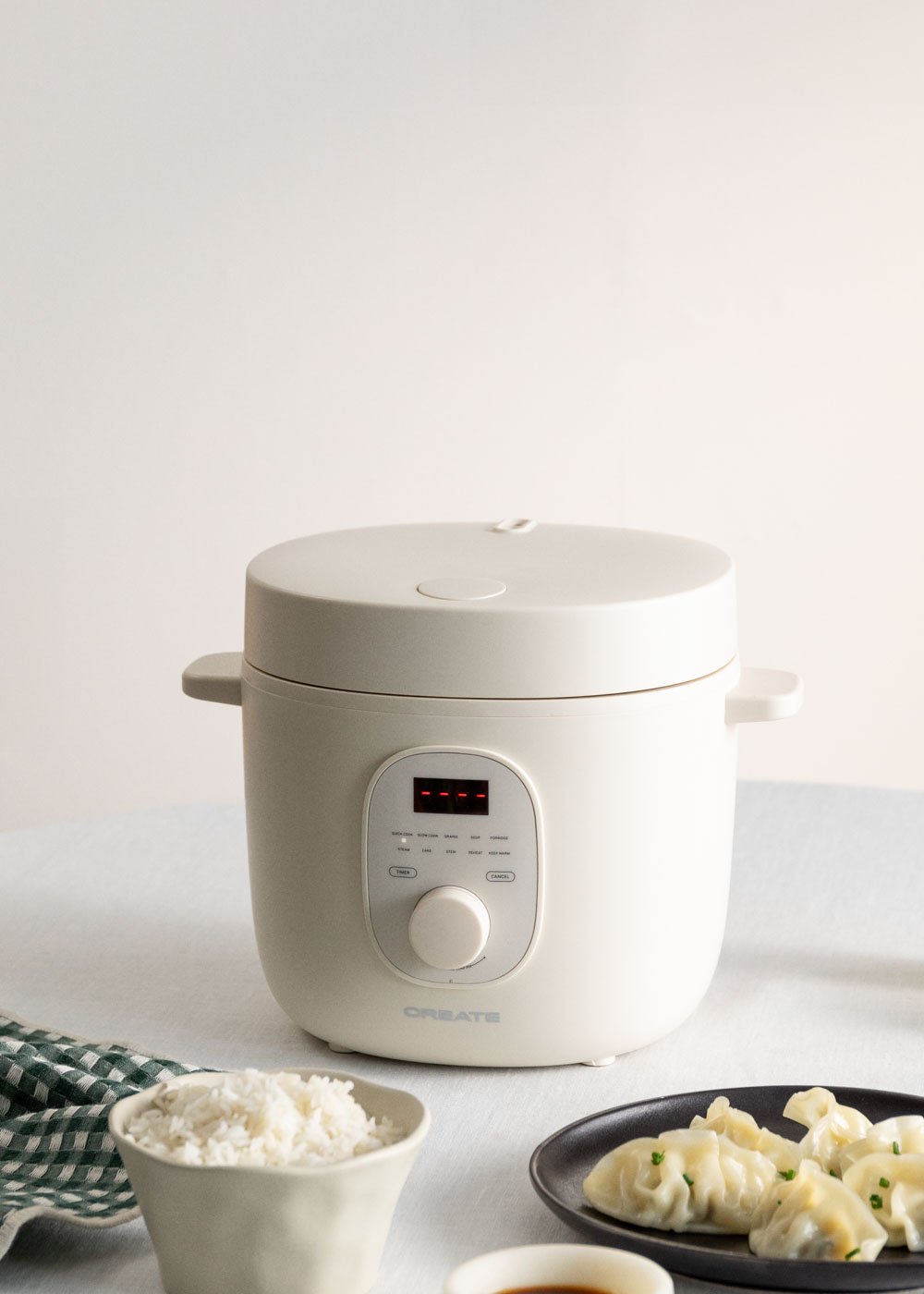 CREATE - RICE COOKER STUDIO - Reiskocher 2L mit Dämpfkorb, Galeriebild 1