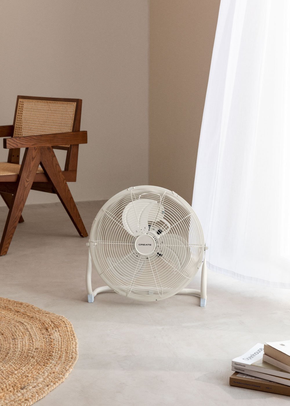 CREATE - AIR FLOOR RETRO - Industrieller Bodenventilator, Galeriebild 1