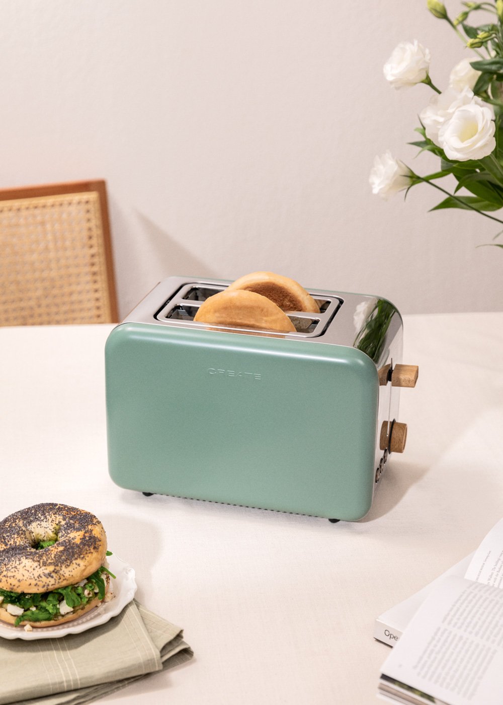 CREATE - TOAST RETRO - Toaster für breite Scheiben, Galeriebild 1