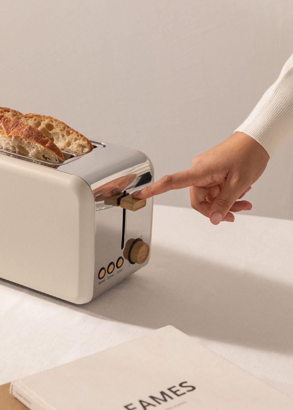 CREATE - TOAST RETRO - Toaster für breite Scheiben, Galeriebild 3