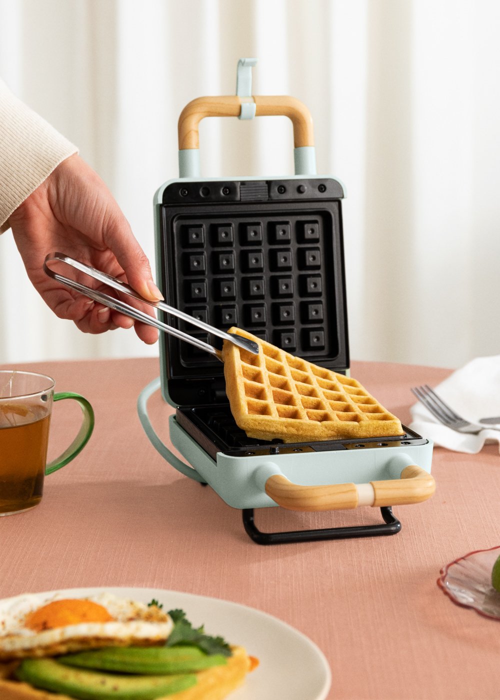 CREATE - STONE STUDIO - Sandwichgrill und Waffeleisen mit austauschbaren Platten, Galeriebild 2