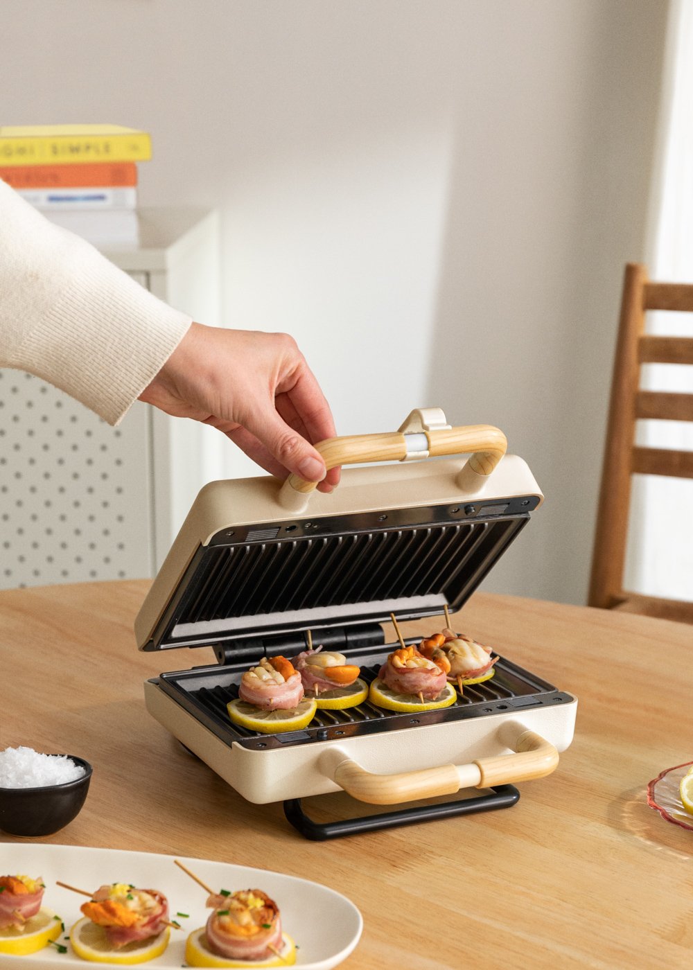 CREATE - STONE STUDIO - Sandwichgrill und Waffeleisen mit austauschbaren Platten, Galeriebild 4