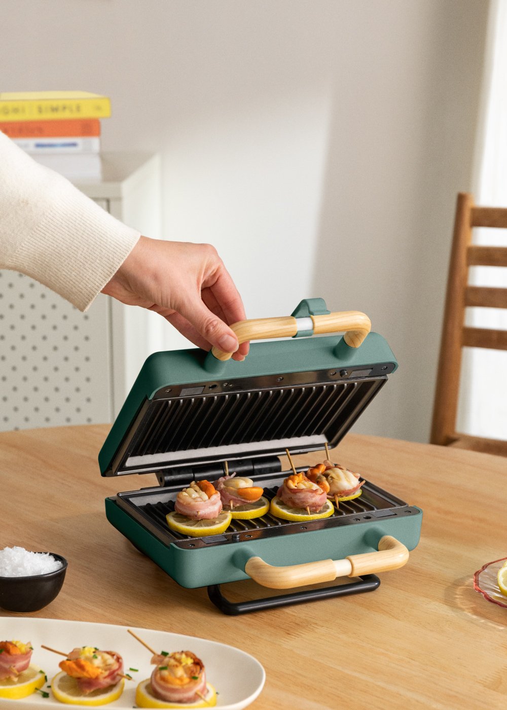 CREATE - STONE STUDIO - Sandwichgrill und Waffeleisen mit austauschbaren Platten, Galeriebild 4