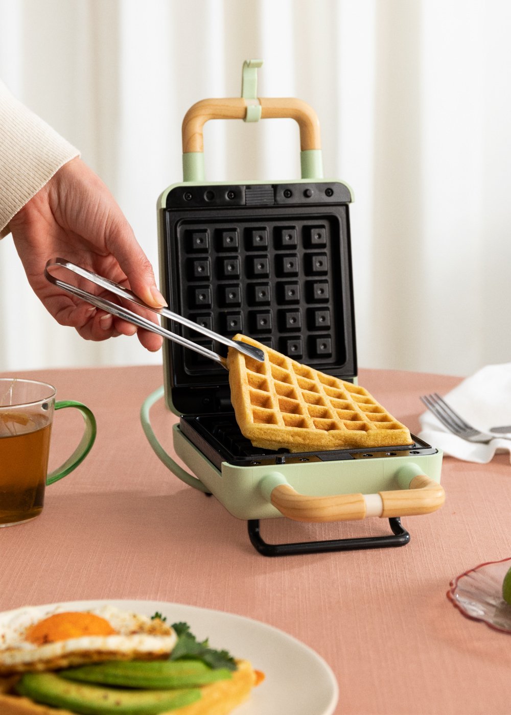 CREATE - STONE STUDIO - Sandwichgrill und Waffeleisen mit austauschbaren Platten, Galeriebild 2