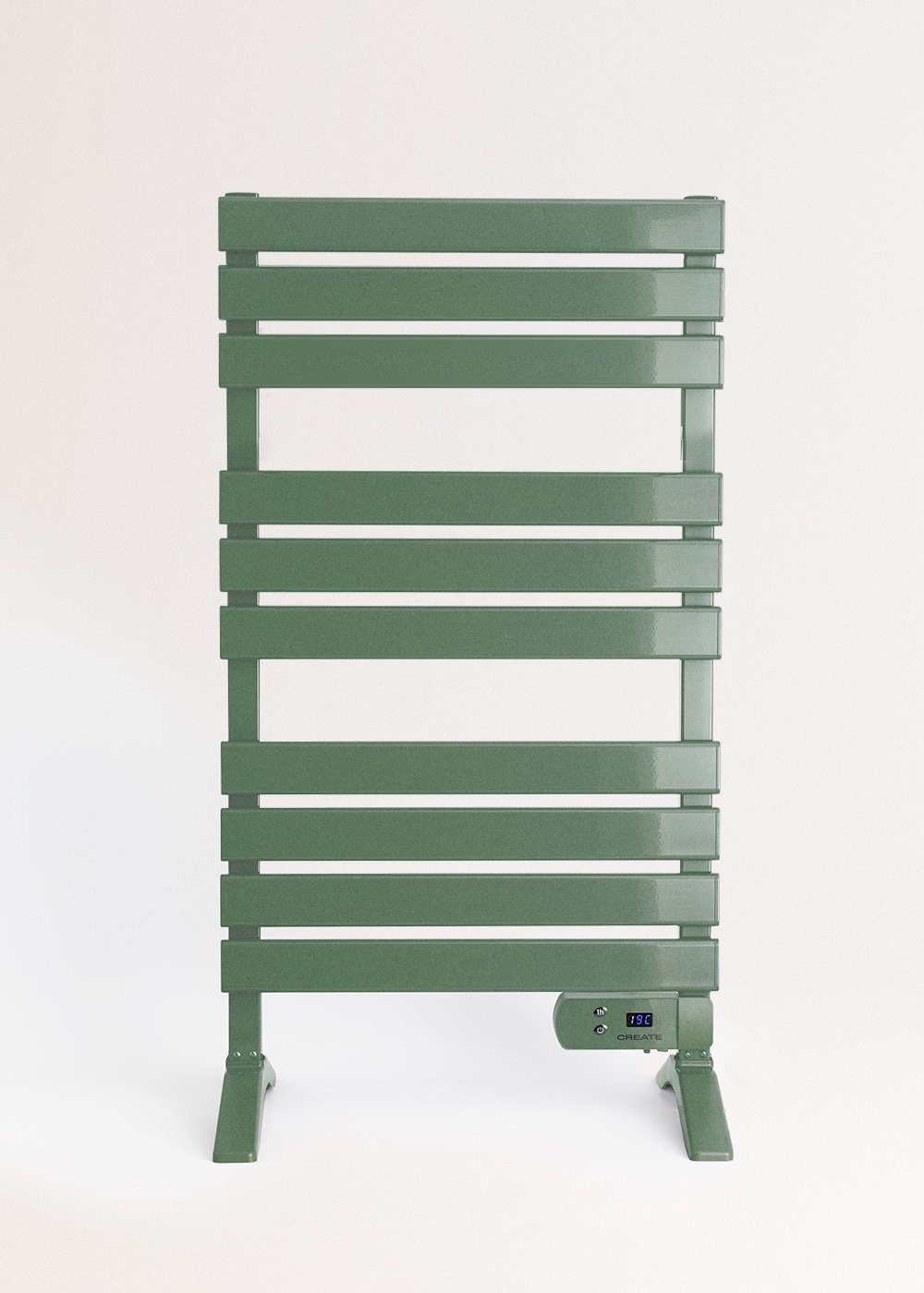 CREATE - WARM TOWEL - Elektrischer Badheizkörper für Boden oder Wand 500W, Galeriebild 2
